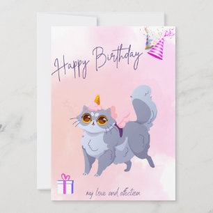 Happy Birthday Card Dankeskarte