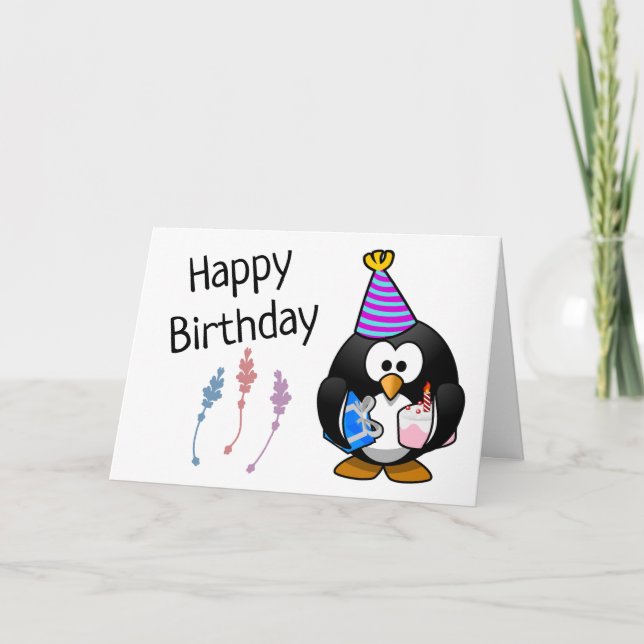 Happy Birthday Card Dankeskarte (Vorderseite)
