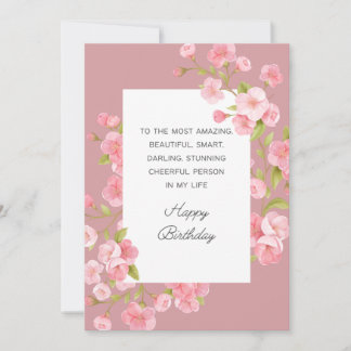 Happy Birthday Card Dankeskarte