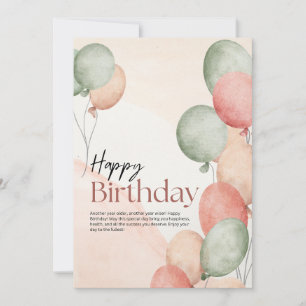 Happy Birthday Card Einladung