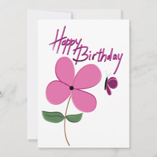 Happy Birthday Card Einladung