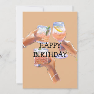 HAPPY BIRTHDAY CARD EINLADUNG