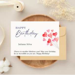 Happy Birthday Card Einladung