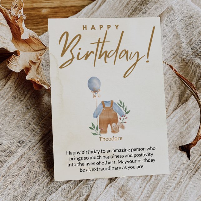 Happy Birthday Card Einladung (Happy Birthday Card)