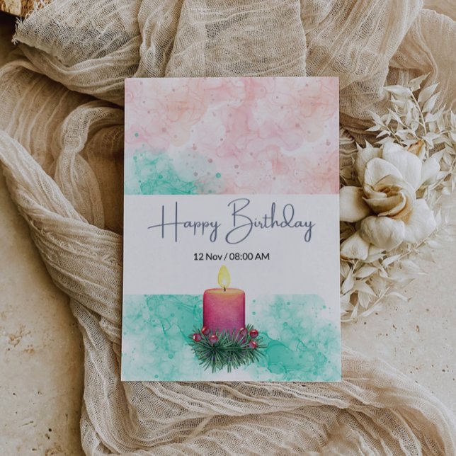 Happy Birthday Card Einladung (Happy Birthday Card)
