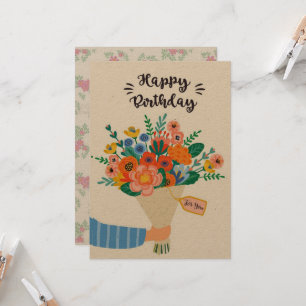 Happy Birthday Card Einladung