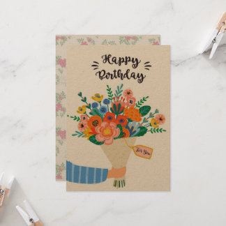 Happy Birthday Card Einladung