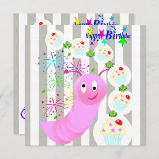 Happy Birthday Card Einladung