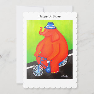 Happy Birthday Card Feiertagskarte