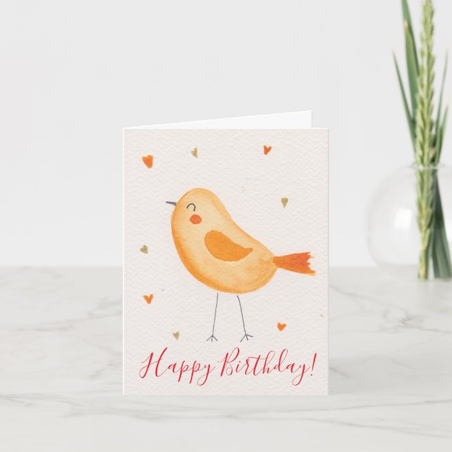 Happy Birthday Card Feiertagskarte (Vorderseite)