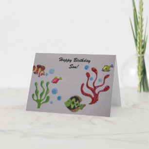 Happy Birthday card for the Son! Karte