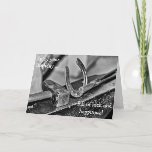 Happy Birthday Card für Glück und Glück Karte