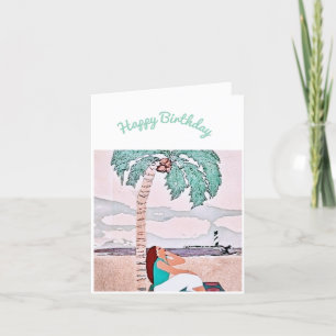 Happy Birthday Card für sie Karte