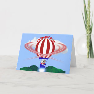 Happy Birthday Card hoch Karte