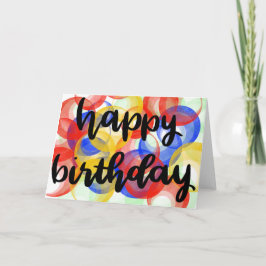 Happy Birthday Card Karte