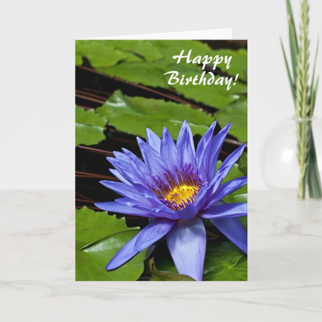 Happy Birthday Card Karte (Vorderseite)