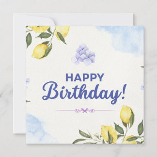 Happy Birthday Card Karte