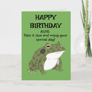HAPPY BIRTHDAY CARD KARTE