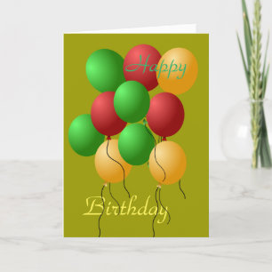 Happy Birthday Card Karte
