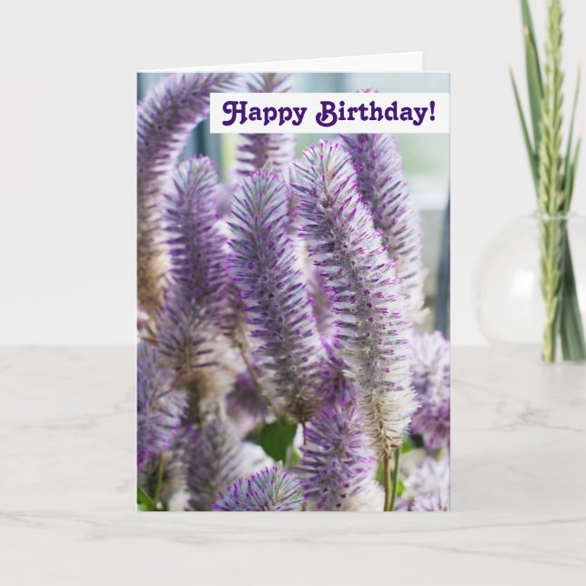 Happy Birthday Card Karte (Vorderseite)