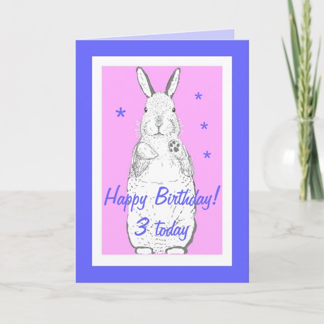 Happy Birthday Card Karte (Vorderseite)