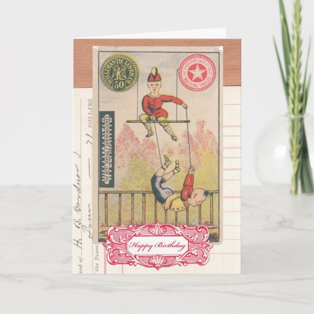 Happy Birthday Card Karte (Vorderseite)