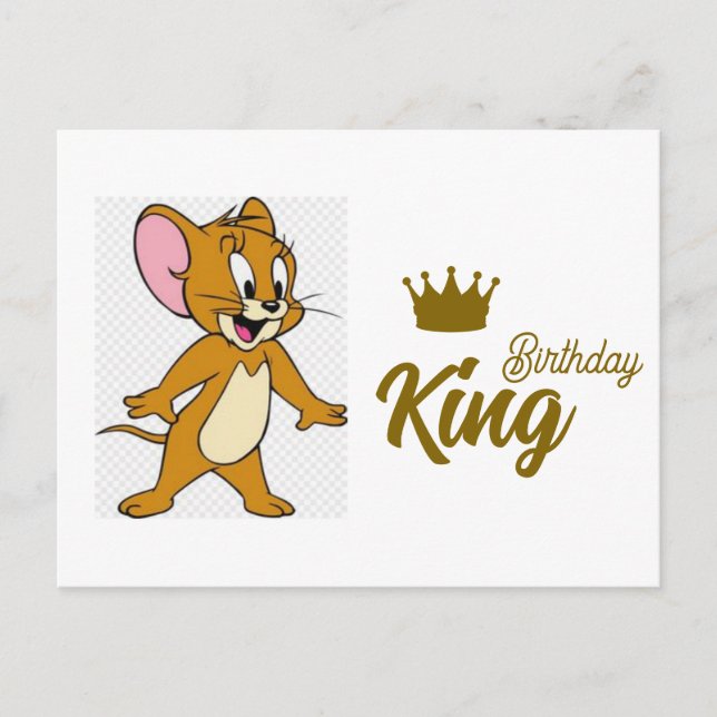 HAPPY BIRTHDAY CARD POSTKARTE (Vorderseite)