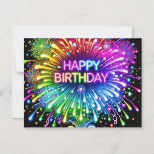 Happy Birthday Card Postkarte
