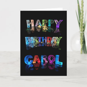 Happy Birthday Carol Card Karte