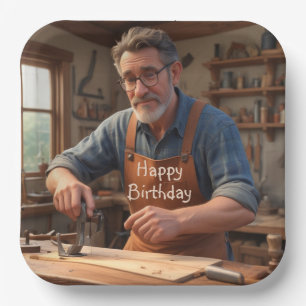 Happy Birthday Carpenter Pappteller