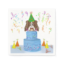 Happy Birthday Cavalier King Charles Cake