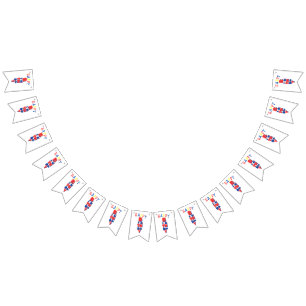 Happy Birthday Color Remix Wimpelkette