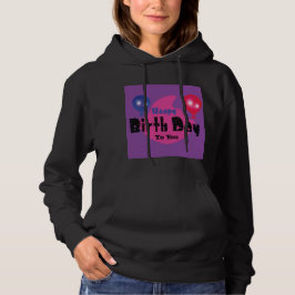 Happy Birthday – Colorful Celebration Party Design Hoodie