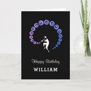 Happy Birthday Cool Jazz Music Musician Card Karte