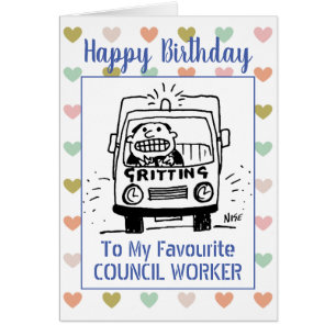 Happy Birthday Council Worker