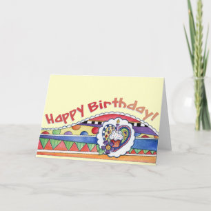 Happy Birthday Cupcake - Grußkarte Karte