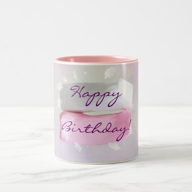 Happy Birthday Cupcake Tasse (Mittel)