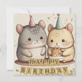 Happy Birthday Custom Card