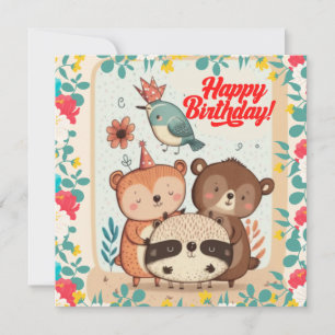 Happy Birthday Custom Card Karte