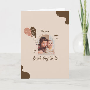 Happy Birthday Custom Foto Geburtstagkarte Karte