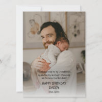 Happy Birthday Daddy From Baby