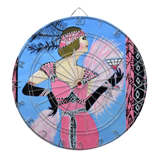 Happy Birthday Dartscheibe (vorne)