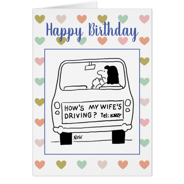 Happy Birthday Driver (Vorne)