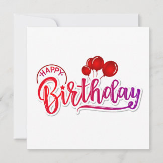 Happy Birthday Einladung