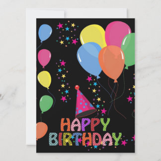 Happy Birthday Einladungskarte Einladung