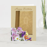 Happy Birthday Elizabeth, Prayer Book and flowers Karte<br><div class="desc">Happy Birthday Elizabeth,  Prayer Book and flowers</div>
