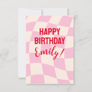 Happy Birthday Emily Individuelle Name Personalisi Karte