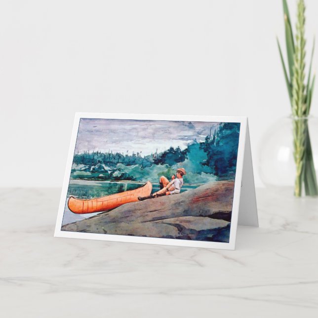 Happy Birthday Enjoy Fine Art Karte (Vorderseite)