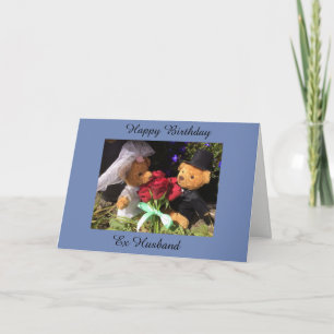 Happy Birthday ex Ehemannkarte Karte