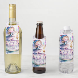 Happy Birthday Fairy 01 Flaschenanhänger